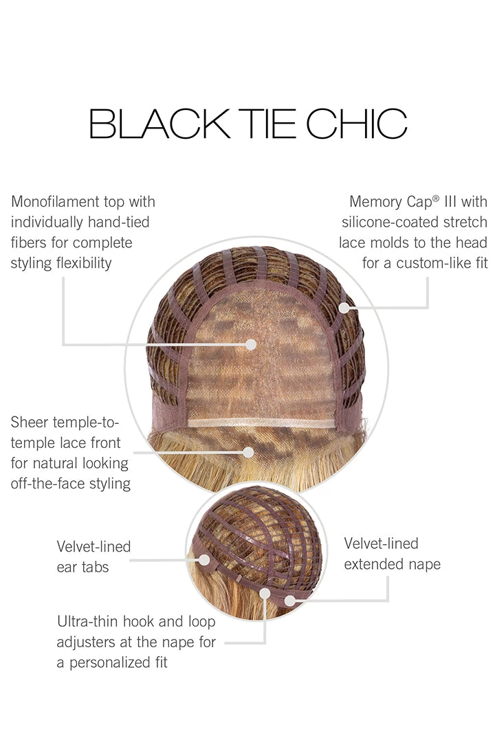 Black Tie Chic Wig By Raquel Welch | Heat-Friendly Synthetic 18 Black Tie Chic Wig By Raquel Welch | Heat-Friendly Synthetic - Image 16