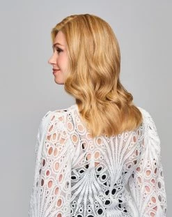 Crave The Wave Topper By Raquel Welch -Beautique Hair Shop RW CravetheWave Model Side1