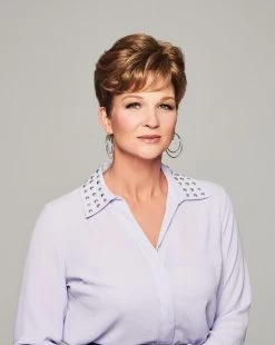 Lyric Top Piece By Raquel Welch -Beautique Hair Shop RW Lyric Model Front1