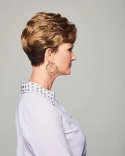 Lyric Top Piece By Raquel Welch -Beautique Hair Shop RW Lyric Model Side1