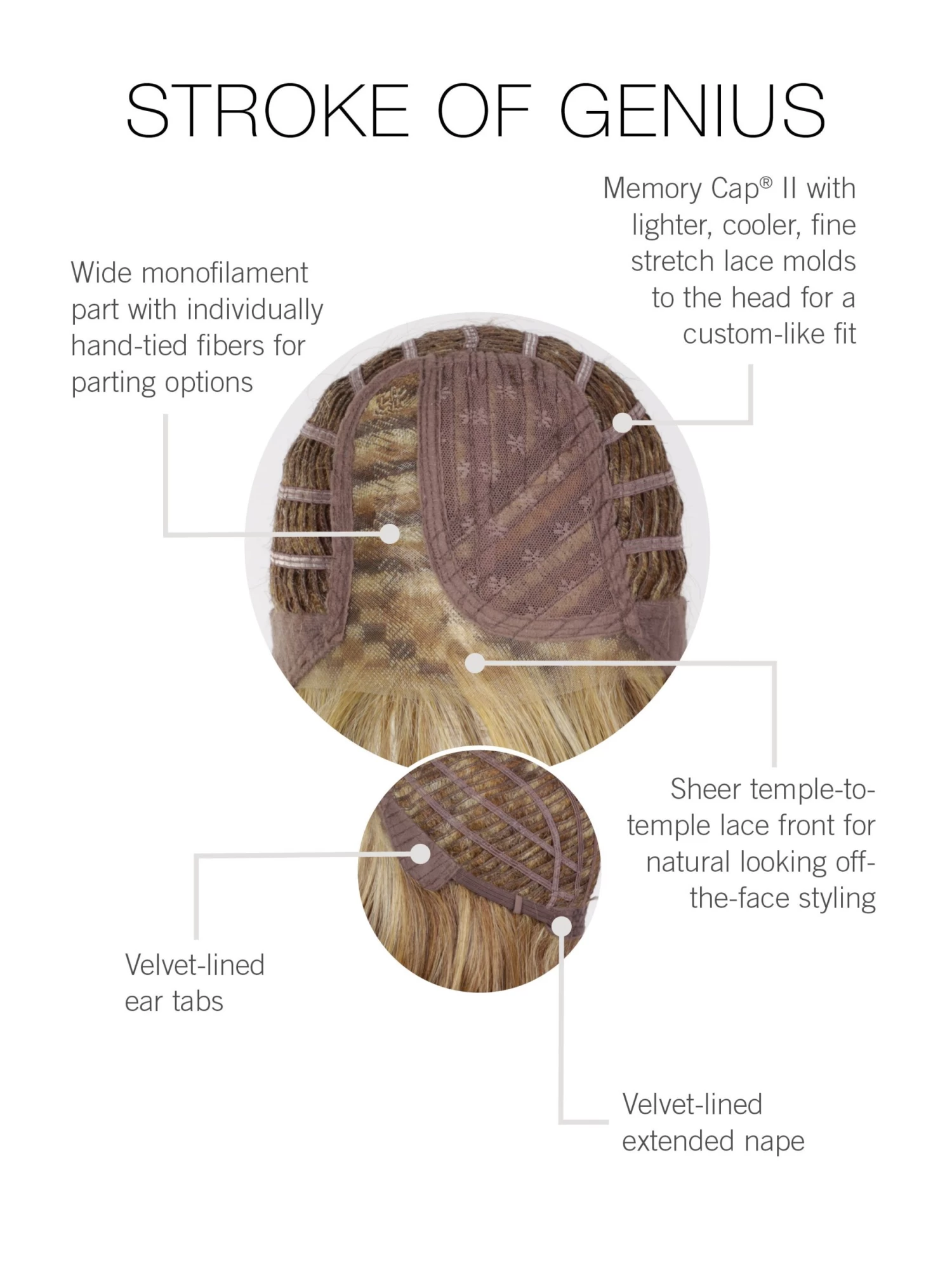 Stroke Of Genius Wig By Raquel Welch | Mono Part 21 Stroke Of Genius Wig By Raquel Welch | Mono Part - Image 19