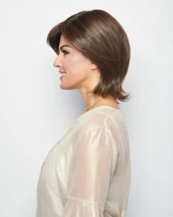 Upstage Wig By Raquel Welch | Petite Cap -Beautique Hair Shop RW Upstage Model Side5 13320832 affb 4125 9723 321acd3ba3ef