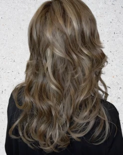 Stroke Of Genius Wig By Raquel Welch | Mono Part 31 Stroke Of Genius Wig By Raquel Welch | Mono Part -Beautique Hair Shop RWStrokeofGeniusRL9 24SSShadedIcedCafeLatteBACK