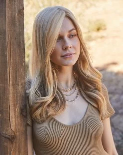 Remy Human Hair Topper 14" By Amore | Mono Top 28 Remy Human Hair Topper 14" By Amore | Mono Top -Beautique Hair Shop RemyTP14GoldenWheat2