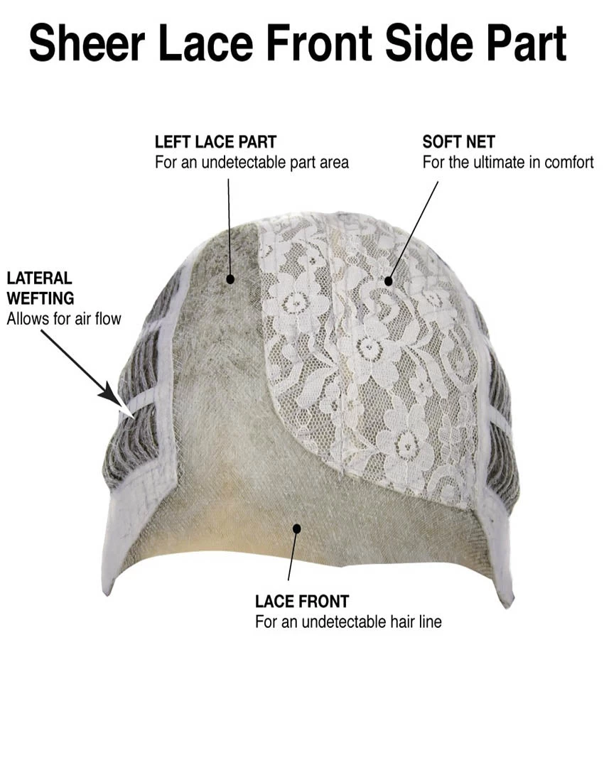 Casual Curls Wig By TressAllure | Mono Part 13 Casual Curls Wig By TressAllure | Mono Part - Image 11