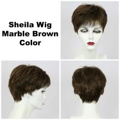Sheila Wig By Godiva's Secret Wigs -Beautique Hair Shop Sheila Marble Brown 19228.1458852441.1280.1280