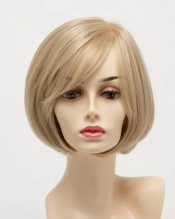 Shyla Wig By Envy | Mono Top | Human Hair | Synthetic Blend -Beautique Hair Shop ShylaFront MediumBlonde