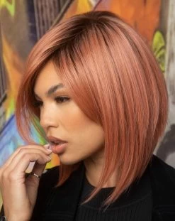 Silky Sleek By Rene Of Paris | Muse Series -Beautique Hair Shop Silky Sleek Dusty Rose 94502