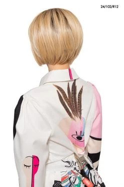 Smooth Cut Bob Wig By TressAllure | Mono Top | Heat-Friendly Synthetic -Beautique Hair Shop Smooth Cut 24102R12 0407 Edit