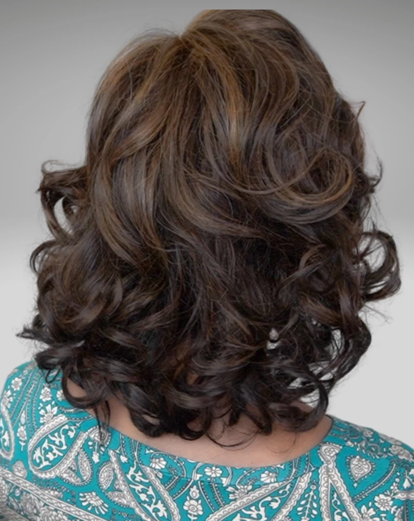 Casual Curls Wig By TressAllure | Mono Part 12 Casual Curls Wig By TressAllure | Mono Part - Image 10