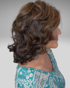 Casual Curls Wig By TressAllure | Mono Part 30 Casual Curls Wig By TressAllure | Mono Part -Beautique Hair Shop TACASUALCURLSin829SIDE