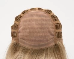 Taryn Wig By Envy| Mono Top | Human Hair | Synthetic Blend -Beautique Hair Shop TarynFront GingerCream