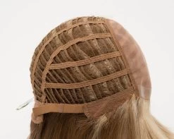 Taryn Wig By Envy| Mono Top | Human Hair | Synthetic Blend -Beautique Hair Shop TarynSide GingerCream