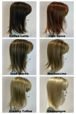 Taylor Top Piece By Godiva's Secret Wigs 7 Taylor Top Piece By Godiva's Secret Wigs -Beautique Hair Shop Taylor Top R Colors