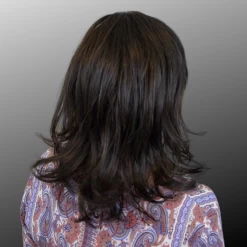 Ravishing Wig By Toni Brattin | Heat Friendly Synthetic -Beautique Hair Shop ToniBrattinRavishingDKBrownBack