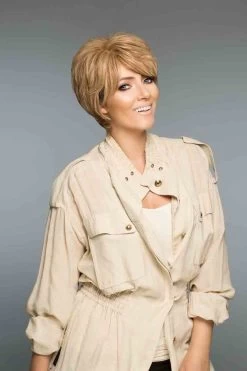 Petite Lori 110 Mono Top By WigPro | Human Hair -Beautique Hair Shop WP110 P Lori 10.16 04