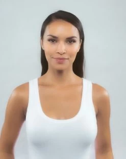 Medium Top Piece Mono By Amore | Topper -Beautique Hair Shop before2 1 768x768 1