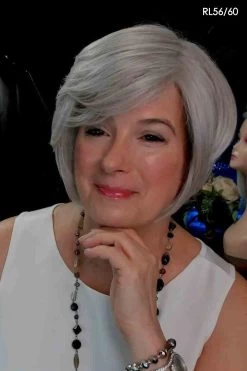 Born To Shine Wig By Raquel Welch | Heat-Friendly Synthetic -Beautique Hair Shop cBorntoshinesilverfront