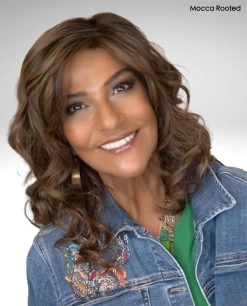 Heaven Wig By Ellen Wille | Heat-Friendly Synthetic 34 Heaven Wig By Ellen Wille | Heat-Friendly Synthetic -Beautique Hair Shop cEWHeavenMoccaRootedFront2