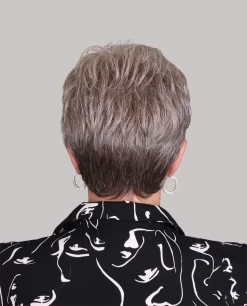 Time Comfort Wig By Ellen Wille | Heat-Friendly Synthetic 34 Time Comfort Wig By Ellen Wille | Heat-Friendly Synthetic -Beautique Hair Shop cTimeComfortStonegreymixEWback