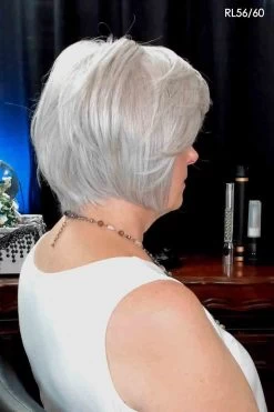 Born To Shine Wig By Raquel Welch | Heat-Friendly Synthetic -Beautique Hair Shop cborntoshinesilverback2