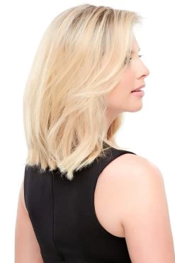 EasiCrown Hair Piece 12" | Remy Human Hair -Beautique Hair Shop easiCrown HH 12in 12FS8 back