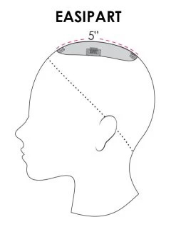 EasiPart Topper 12" | Remy Human Hair | Renau Exclusive 32 EasiPart Topper 12" | Remy Human Hair | Renau Exclusive -Beautique Hair Shop easiPart coverage e7d23807 72d7 4c7c 8976 b9b0042d28f9