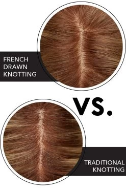 EasiPart XL French Topper 8" | Remy Human Hair | Renau Exclusive -Beautique Hair Shop french knot comparison website 21463fe1 3b90 448d b461 1f44a937613c
