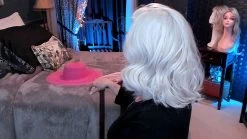 Isabella Wig By Envy | Mono Top | Human Hair | Synthetic Blend -Beautique Hair Shop leftsideisabella