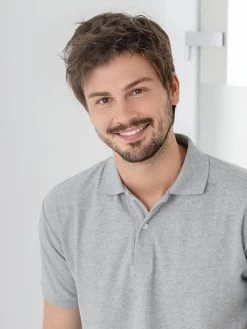 Brad Men's Wig By Ellen Wille | HAIRforMANce | Mono Crown -Beautique Hair Shop resized 0009s 0007 ew HAIRforMANce Brad 1