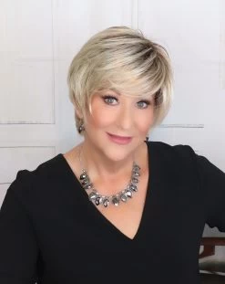 Satin Wig By Ellen Wille | Double Mono Top -Beautique Hair Shop satin1