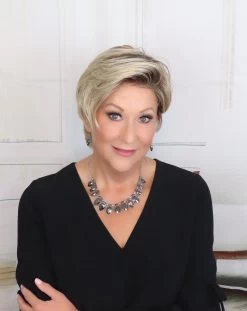 Satin Wig By Ellen Wille | Double Mono Top -Beautique Hair Shop satin2